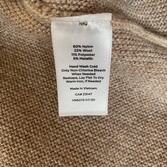 Cozy Beige Knit Sweater - Picture 7 of 7